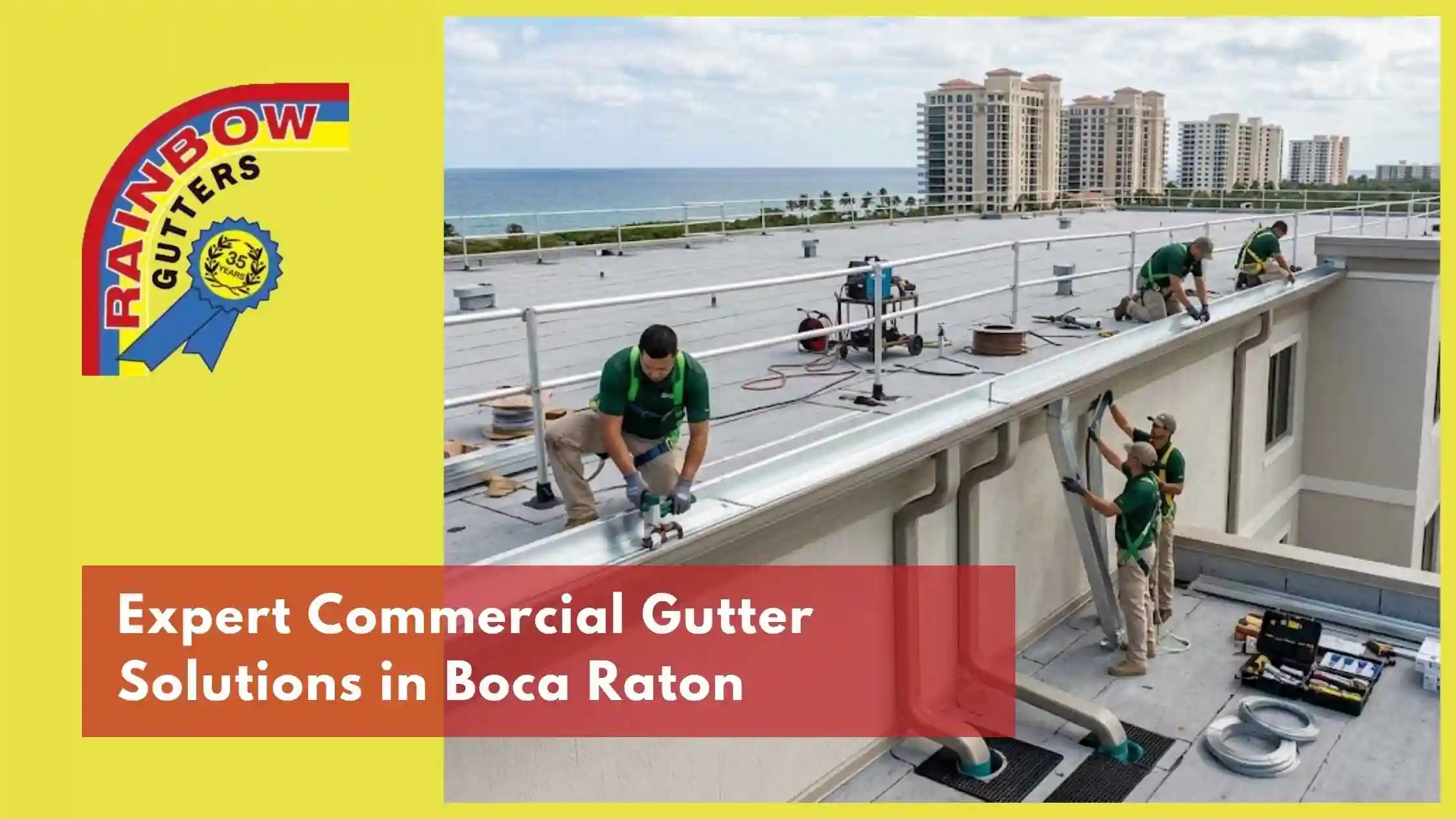 Expert Commercial Gutter Solutions in Boca Raton