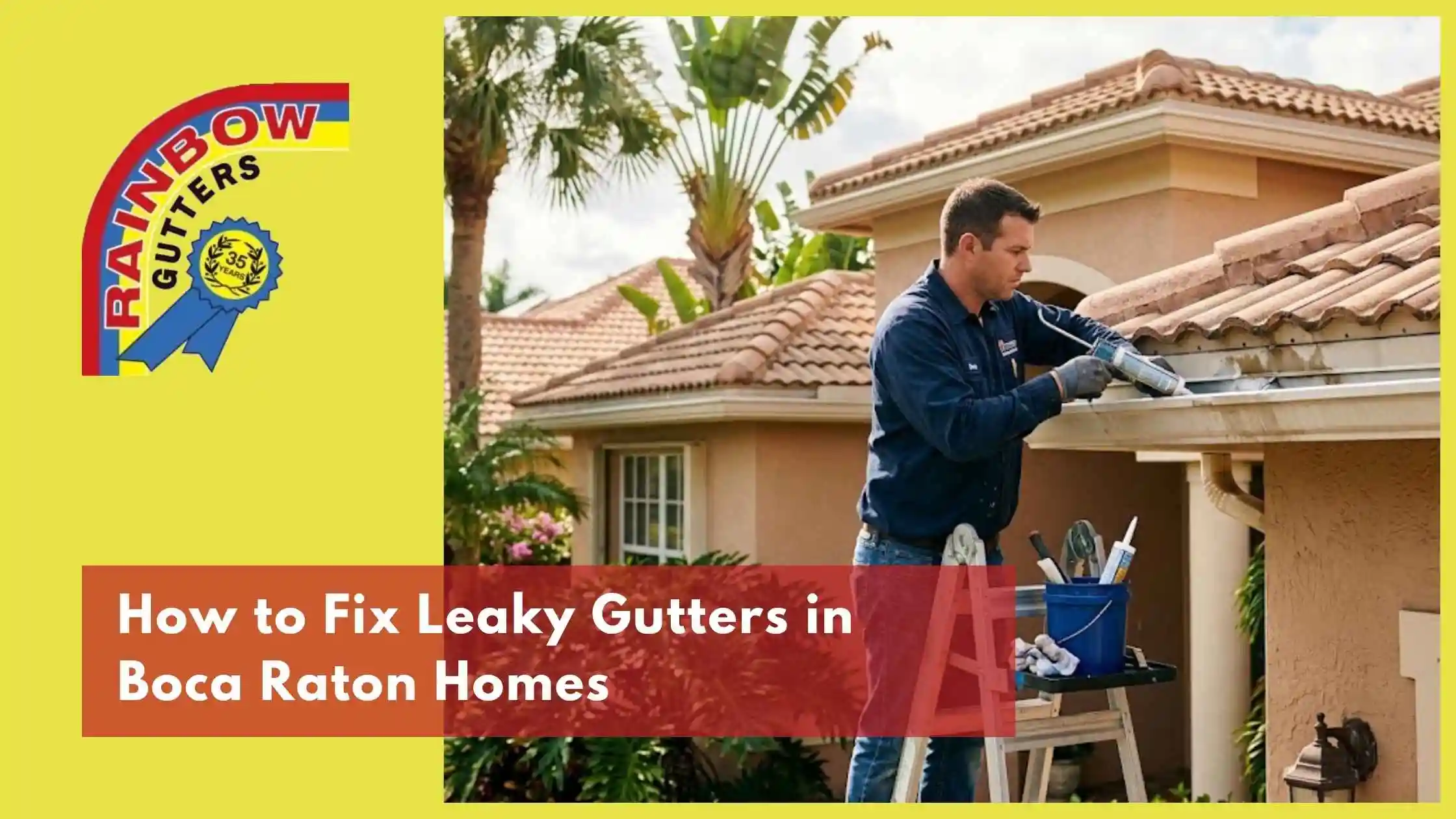 How to Fix Leaky Gutters in Boca Raton Homes